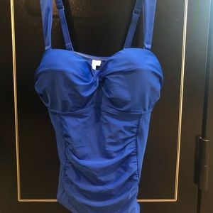 Blue tankini